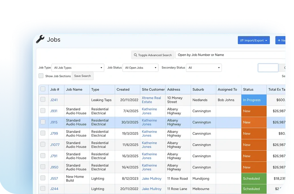 Complete invoicing power available on your laptop