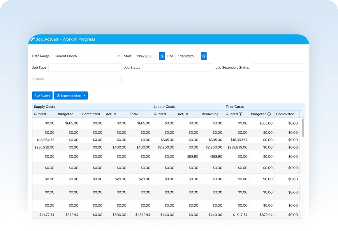 Ascora integrating with Xero on the portal