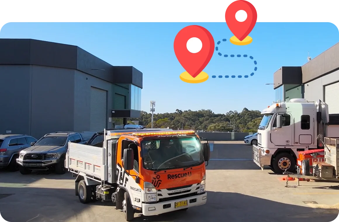 Ascora tracking vehicles in real-time