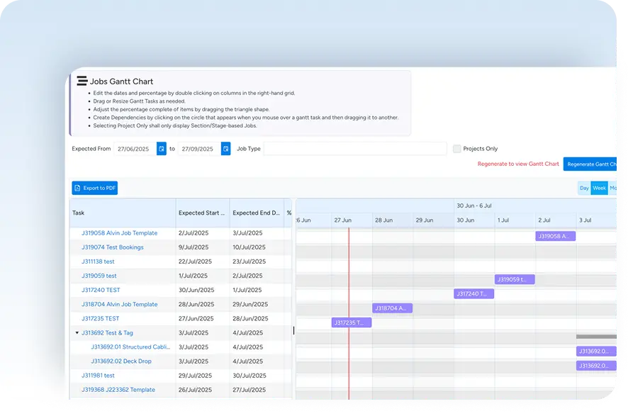 Ascora integrating with Xero on the portal