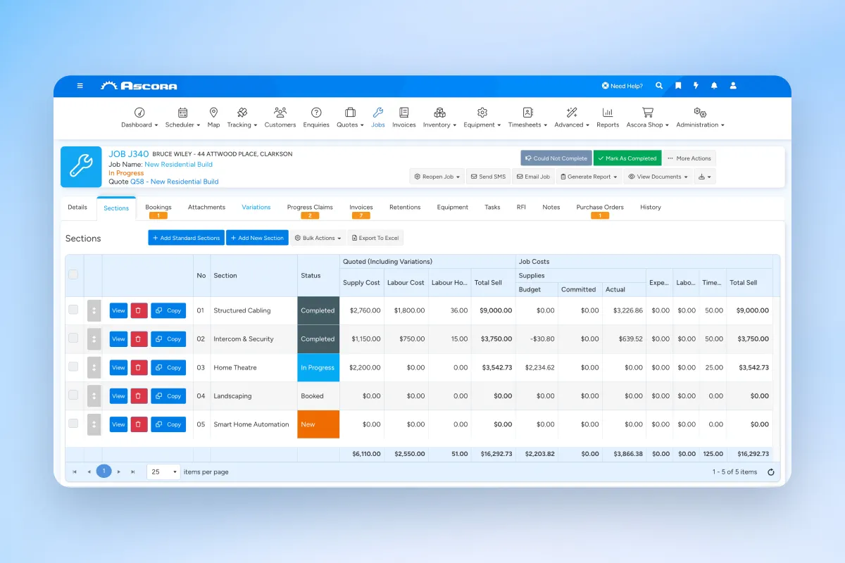 Advanced scheduling at scale feature.
